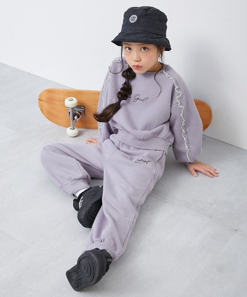 チャチャさま専用M'S GRACYセットアップとノルディックウェア セール】袖チュール 裏起毛 セットアップ（ルームウェア/パジャマ