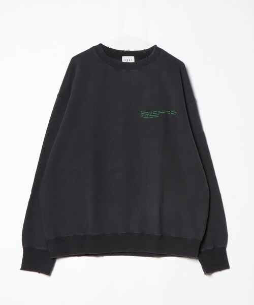 surt(サート)の「SURT(サート)CORE SWEAT(スウェット・メンズ・ブラック/ホワイト・M/XL/L)」の2枚目の写真