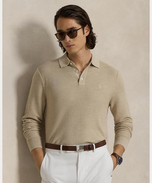 セール】パフォーマンス ポロカラー セーター（ニット/セーター）｜RLX