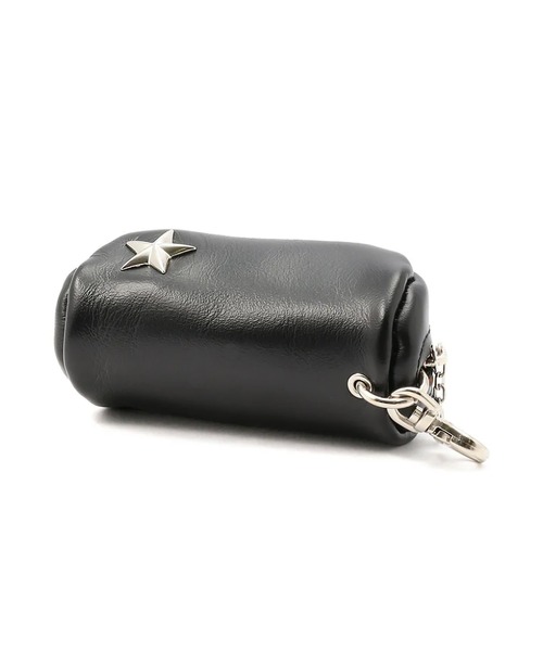 schott(ショット)の「Schott/ショット ONE STAR KEY CASE キーケース(キーケース/キーアクセサリー・メンズ・ブラック・FREE)」の7枚目の写真