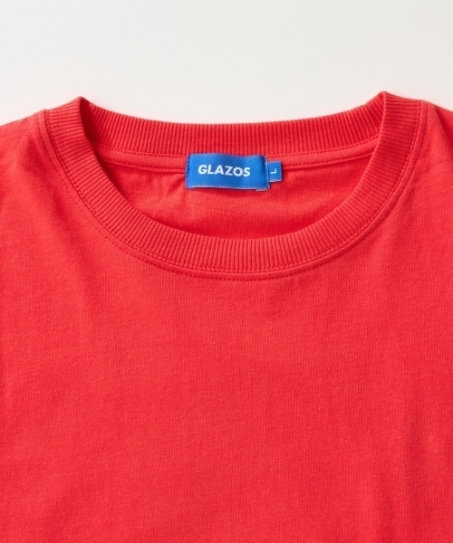 GLAZOS（グラソス）の「【プチプラ】バックサークルロゴ長袖Tシャツ（Tシャツ/カットソー・キッズ・ライトグレー/ホワイト/ブルー/ネイビー/オレンジ/ブラック・160cm/150cm/180cm/170cm）」の8枚目の写真