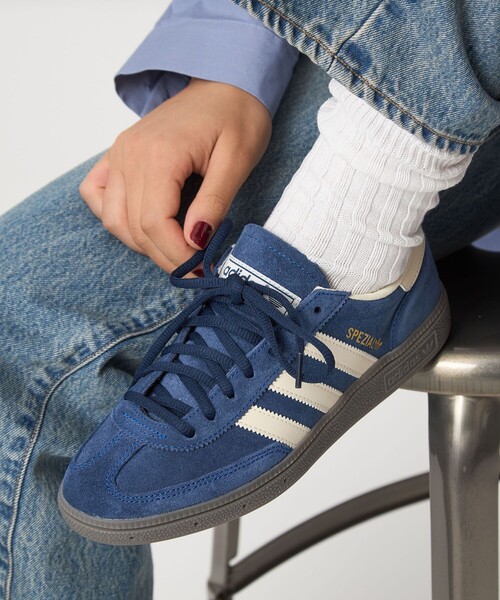 adidas Originals(アディダスオリジナルス)の「<adidas Originals>ハンドボール スペツィアル スニーカー(スニーカー・レディース・ネイビー・25cm/22.5cm/24.5cm/24cm/23cm/23.5cm)」の3枚目の写真