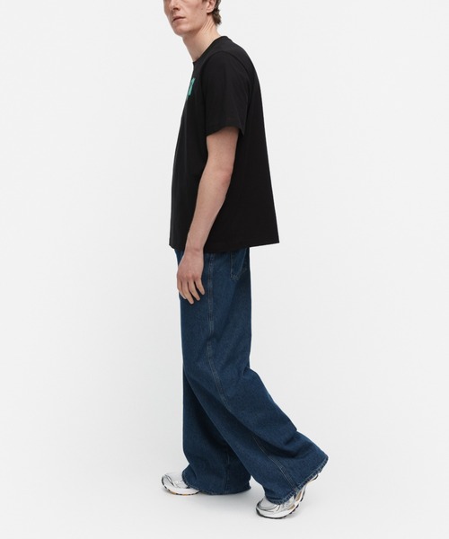 marimekko（マリメッコ）の「【kioski】【ASIA　EXCLUSIVE】 Embla Unikko / t-shirt（Tシャツ/カットソー・レディース・ブラック・SMALL/MEDIUM/LARGE/X-SMALL）」の3枚目の写真