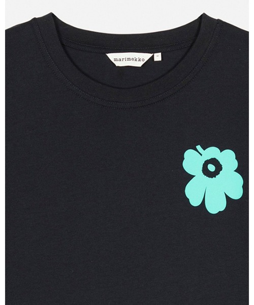 marimekko（マリメッコ）の「【kioski】【ASIA　EXCLUSIVE】 Embla Unikko / t-shirt（Tシャツ/カットソー・レディース・ブラック・SMALL/MEDIUM/LARGE/X-SMALL）」の11枚目の写真