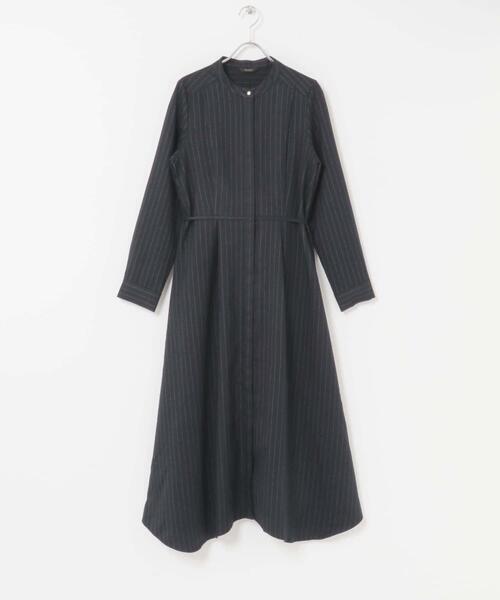 URBAN RESEARCH ROSSO WOMEN（アーバンリサーチ　ロッソ）の「『WEB限定』イレギュラーヘムワンピース（ワンピース・レディース・ネイビー/ブラウン/グレー・FREE）」の13枚目の写真