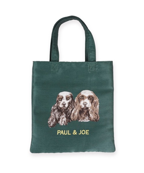 PAUL & JOE ACCESSOIRES(ポールアンドジョーアクセソワ)の「ポール & ジョー アクセソワ ジャガードミニバッグ(トートバッグ・レディース・ピンク/ベージュ/グリーン/ミント/パープル・FREE)」の2枚目の写真