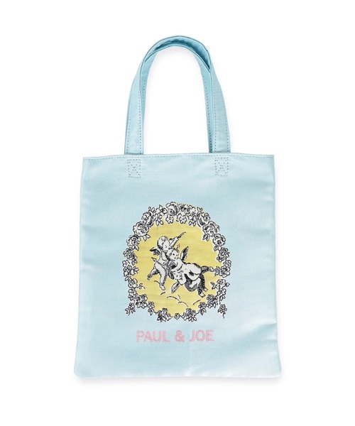 PAUL & JOE ACCESSOIRES(ポールアンドジョーアクセソワ)の「ポール & ジョー アクセソワ ジャガードミニバッグ(トートバッグ・レディース・ピンク/ベージュ/グリーン/ミント/パープル・FREE)」の3枚目の写真