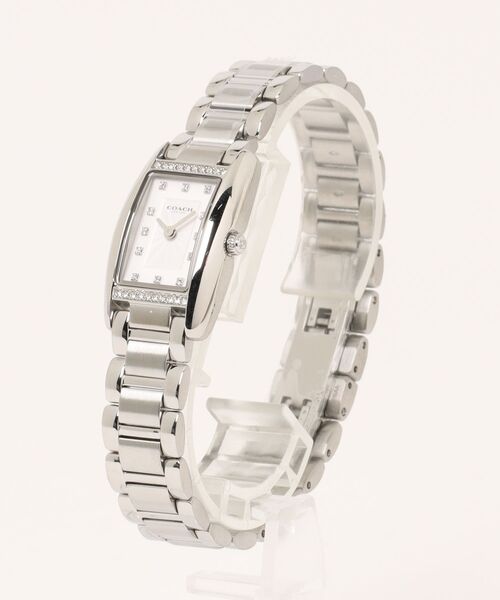 COACH(コーチ)の「リーズ ウォッチ・20MM X 30MM(アナログ腕時計・レディース・シルバー系その他・ONE)」の5枚目の写真