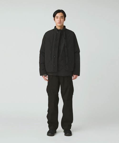 Snow Peak（スノーピーク）の「Snow Peak / Garment Dyed Down Jacket  ガーメントダイ ダウンジャケット（ダウンジャケット/コート・メンズ・ブラック/ネイビー・XL/L/M/S/1）」の3枚目の写真