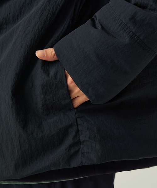 Snow Peak（スノーピーク）の「Snow Peak / Garment Dyed Down Jacket  ガーメントダイ ダウンジャケット（ダウンジャケット/コート・メンズ・ブラック/ネイビー・XL/L/M/S/1）」の9枚目の写真