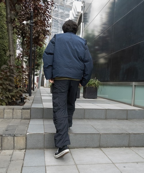 Snow Peak（スノーピーク）の「Snow Peak / Garment Dyed Down Jacket  ガーメントダイ ダウンジャケット（ダウンジャケット/コート・メンズ・ブラック/ネイビー・XL/L/M/S/1）」の20枚目の写真