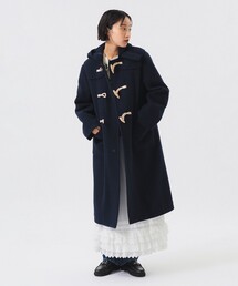 BEAMS BOY(ビームスボーイ)のモッサー ロング ダッフルコート 25FW(ダッフルコート)