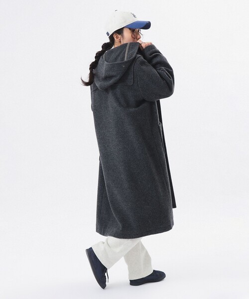 BEAMS BOY（ビームスボーイ）の「モッサー ロング ダッフルコート 25FW