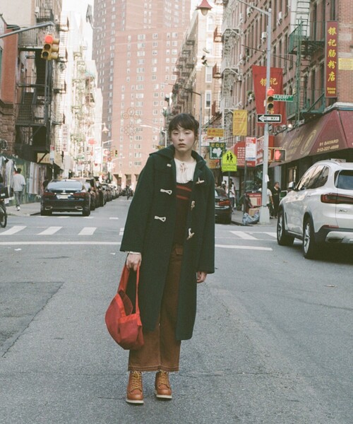 BEAMS BOY（ビームスボーイ）の「モッサー ロング ダッフルコート 25FW