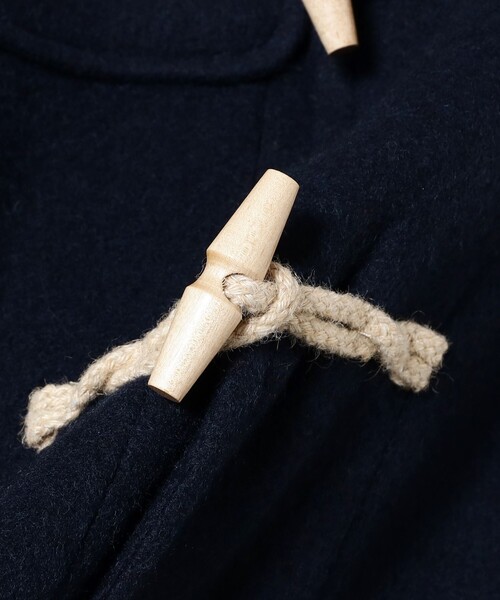 BEAMS BOY(ビームスボーイ)の「【2/5再値下げ】モッサー ロング ダッフルコート 25FW(ダッフルコート・レディース・グレー/ダークグリーン/ネイビー・1/2)」の5枚目の写真