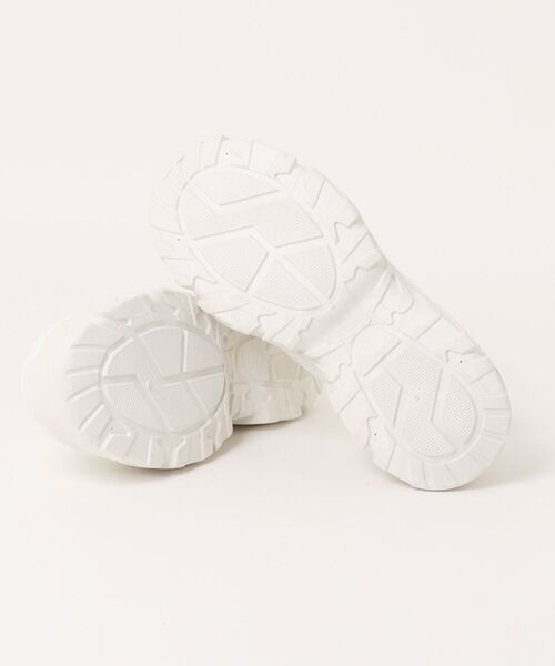 WESTBOY(ウエストボーイ)の「厚底 ワントーンスニーカー WO25W2SH02【WB ORIGINALS】【2025AW】(スニーカー・メンズ・ホワイト/ブラック・41/44/43/42)」の14枚目の写真