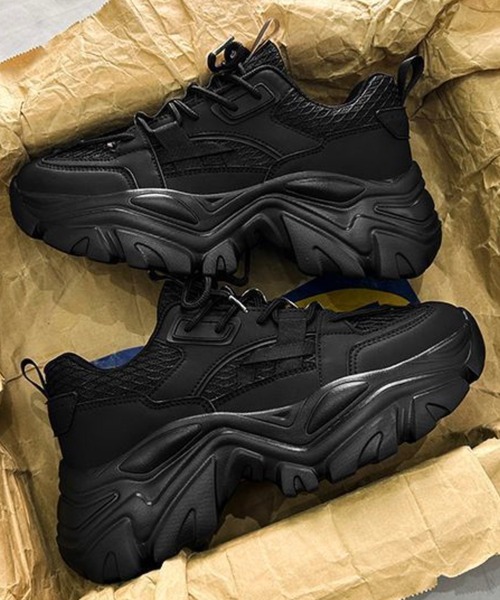 WESTBOY(ウエストボーイ)の「厚底 ワントーンスニーカー WO25W2SH02【WB ORIGINALS】【2025AW】(スニーカー・メンズ・ホワイト/ブラック・41/44/43/42)」の8枚目の写真