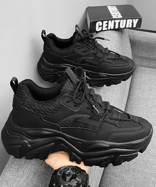 WESTBOY(ウエストボーイ)の「厚底 ワントーンスニーカー WO25W2SH02【WB ORIGINALS】【2025AW】(スニーカー・メンズ・ホワイト/ブラック・41/44/43/42)」の9枚目の写真