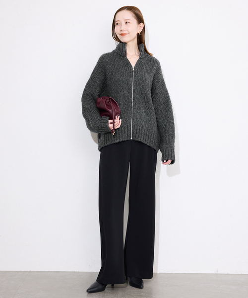 TRICOTS JEAN MARC SLOBE別注ジップカーディガン TRICOTS JEAN MARC SLOBE別注 ジップカーディガン PRESTON