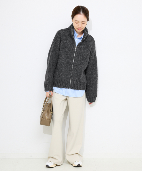 セール】TRICOTS JEAN MARC SLOBE別注 ジップカーディガン PRESTON