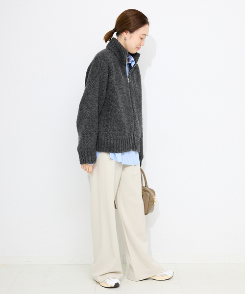 セール】TRICOTS JEAN MARC SLOBE別注 ジップカーディガン PRESTON