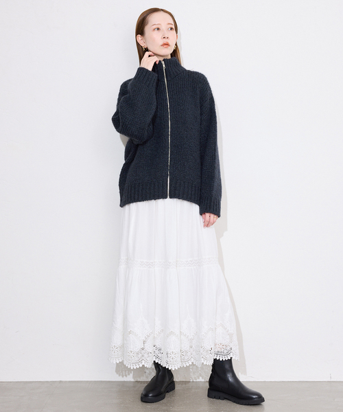 セール】TRICOTS JEAN MARC SLOBE別注 ジップカーディガン PRESTON