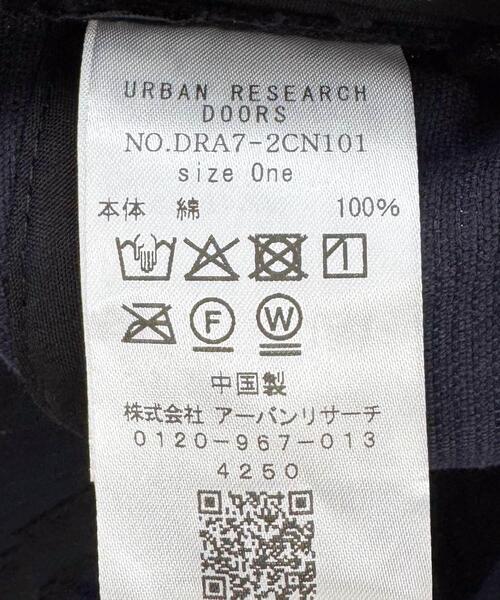 URBAN RESEARCH DOORS（アーバンリサーチドアーズ）の「コーデュロイキャップ（キャップ・レディース・ブルー系その他/グレー系その他・ONE）」の8枚目の写真