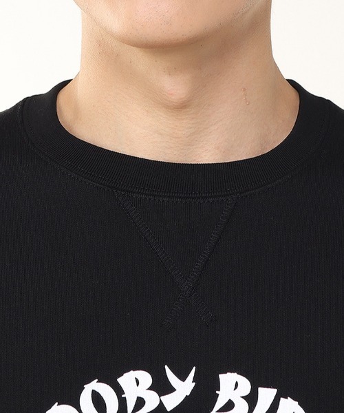 CHUMS（チャムス）の「CHUMS/チャムス スウェット アーティストコラボ  かせきさいだぁ Booby Bird University Crew Top CH00-1505（スウェット・メンズ・ヘザーグレー/ブラック・XL/L/M）」の5枚目の写真