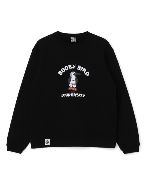 CHUMS（チャムス）の「CHUMS/チャムス スウェット アーティストコラボ  かせきさいだぁ Booby Bird University Crew Top CH00-1505（スウェット・メンズ・ヘザーグレー/ブラック・XL/L/M）」の10枚目の写真