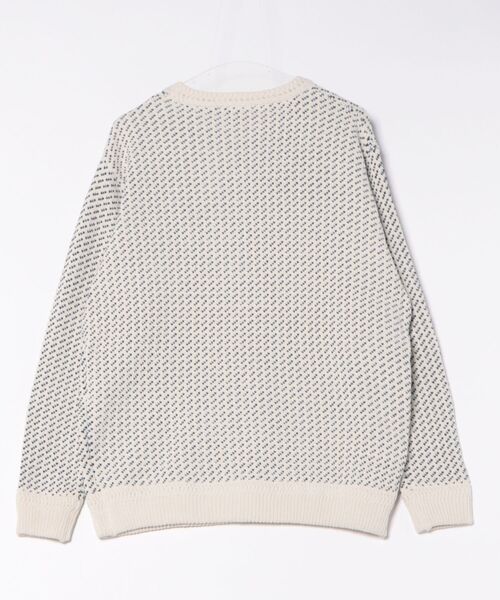 UNION STATION(ユニオンステーション)の「モール×ACグラデーションニット(ニット/セーター・メンズ・ブラック系その他/ホワイト系その他・LL/L/M)」の3枚目の写真