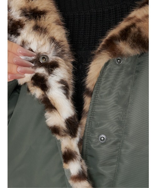 Darichロゴガーメント＆DDロゴベロアハンガー付き】アニマルファーN2B