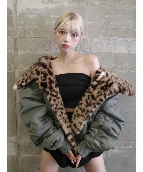 【ガーメント＆ハンガー付き】Darich アニマルファーN2Bフライトジャケット ダーリッチ Darich 【Darichロゴガーメント＆DDロゴベロアハンガー付き