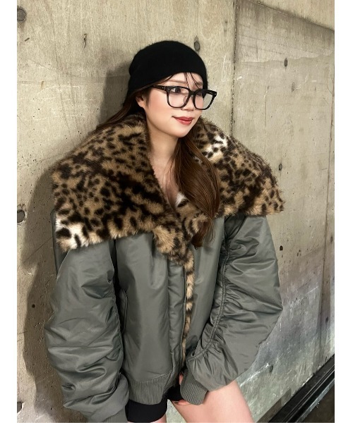 Darichロゴガーメント＆DDロゴベロアハンガー付き】アニマルファーN2B