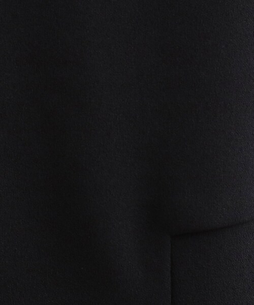SHOO・LA・RUE(シューラルー)の「【洗濯機可/セットアップ可/S-3L】きちんと楽に。カットジョーゼット ペプラムジレ(ベスト・レディース・ブラック/ナチュラル/ネイビー・05/04/03/02/01)」の7枚目の写真