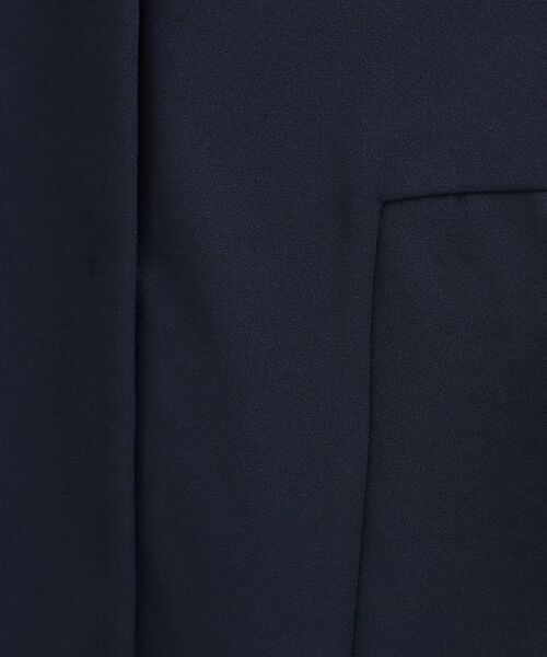 SHOO・LA・RUE(シューラルー)の「【洗濯機可/セットアップ可/S-3L】きちんと楽に。カットジョーゼット ペプラムジレ(ベスト・レディース・ブラック/ナチュラル/ネイビー・05/04/03/02/01)」の14枚目の写真