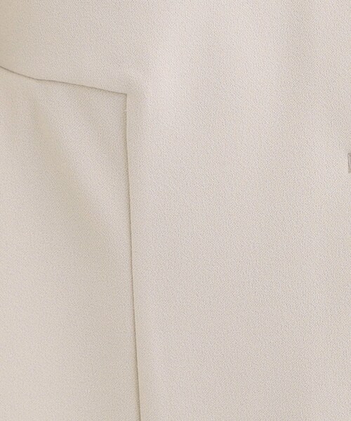 SHOO・LA・RUE(シューラルー)の「【洗濯機可/セットアップ可/S-3L】きちんと楽に。カットジョーゼット ペプラムジレ(ベスト・レディース・ブラック/ナチュラル/ネイビー・05/04/03/02/01)」の21枚目の写真