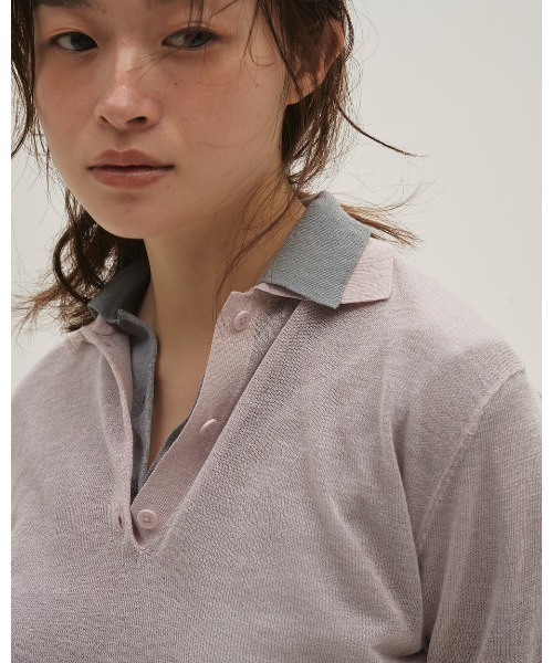 Layered Polo Knit（ニット/セーター）｜TODAYFUL（トゥデイフル）の