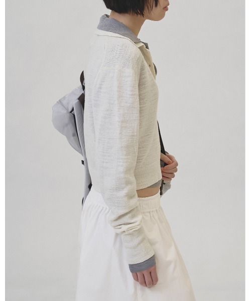Layered Polo Knit（ニット/セーター）｜TODAYFUL（トゥデイフル）の