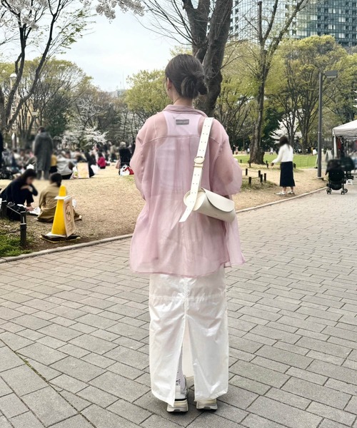 Flugge（フラッジー）の「メタリックストレートスカート（スカート・レディース・ブラック/ホワイト・FREE）」の19枚目の写真