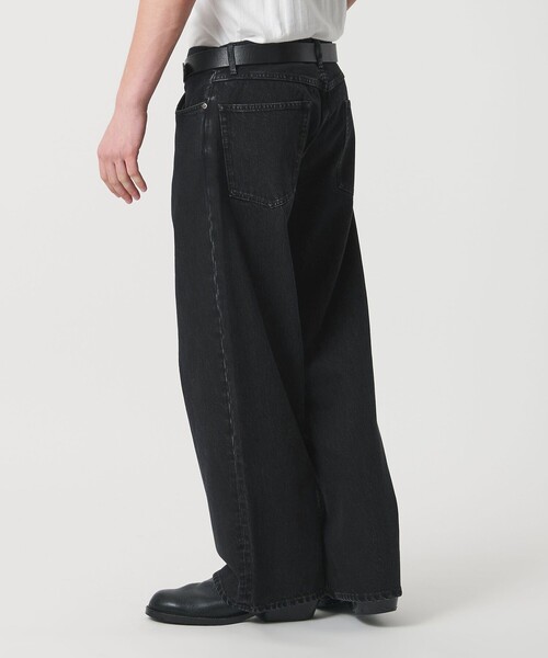 MONKEY TIME（モンキータイム）の「デニム ローライズ バギー パンツ（デニムパンツ・メンズ・ブラック/ライトブルー・S/M/L）」の12枚目の写真