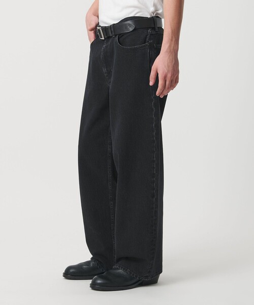 MONKEY TIME（モンキータイム）の「デニム ローライズ バギー パンツ（デニムパンツ・メンズ・ブラック/ライトブルー・S/M/L）」の13枚目の写真