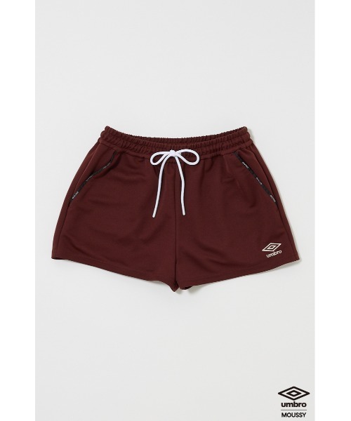 MOUSSY(マウジー)の「UMBRO PIPING トラックショーツ(スウェットパンツ・レディース・マジェンタ/ネイビー・FREE)」の3枚目の写真