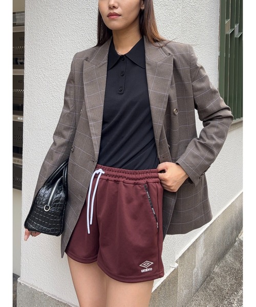 UMBRO PIPING トラックショーツ（スウェットパンツ）｜MOUSSY