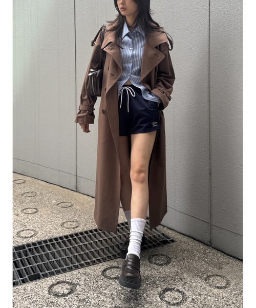 UMBRO PIPING トラックショーツ（スウェットパンツ）｜MOUSSY