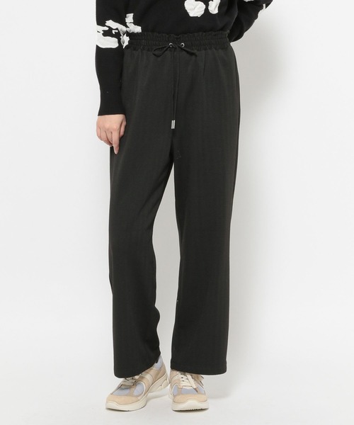 FOUND GOOD（ファウンドグッド）の「ジャガードイージーパンツ（その他パンツ・レディース・グレー系/グリーン系8/アイボリー/ブラック/グレー系8/ブラウン系8・M/S/L）」の2枚目の写真