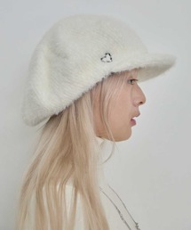 Heart Tattoo（ハートタトゥー）の「mohair like big casquette　/　モヘア風BIGキャスケット（キャスケット）」