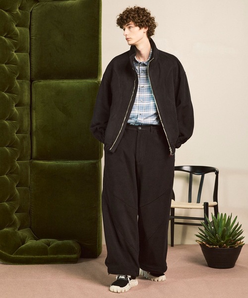 MAISON SPECIAL(メゾンスペシャル)の「《UNISEX》POLATEC Wide Fleece Pants/ポーラテックワイドフリースパンツ【MAISON SPECIAL/メゾンスペシャル】■セットアップ対応■(スウェットパンツ・メンズ・ブラック/チャコールグレー/ブラウン・0/1/2)」の21枚目の写真