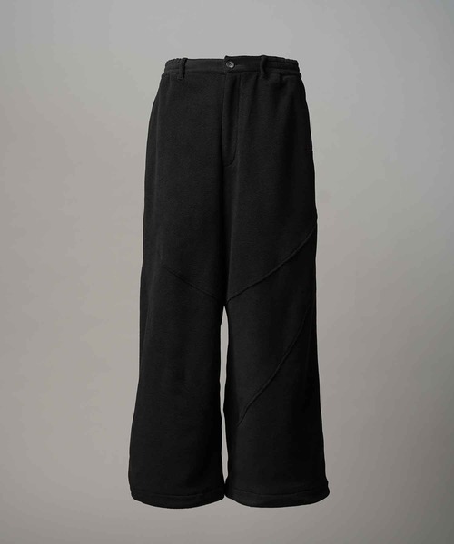 MAISON SPECIAL(メゾンスペシャル)の「《UNISEX》POLATEC Wide Fleece Pants/ポーラテックワイドフリースパンツ【MAISON SPECIAL/メゾンスペシャル】■セットアップ対応■(スウェットパンツ・メンズ・ブラック/チャコールグレー/ブラウン・0/1/2)」の11枚目の写真