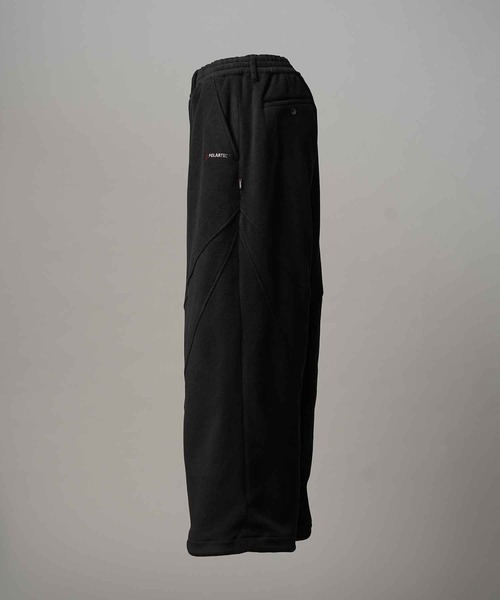 MAISON SPECIAL(メゾンスペシャル)の「《UNISEX》POLATEC Wide Fleece Pants/ポーラテックワイドフリースパンツ【MAISON SPECIAL/メゾンスペシャル】■セットアップ対応■(スウェットパンツ・メンズ・ブラック/チャコールグレー/ブラウン・0/1/2)」の12枚目の写真