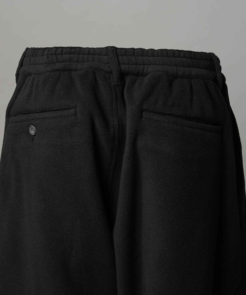 MAISON SPECIAL(メゾンスペシャル)の「《UNISEX》POLATEC Wide Fleece Pants/ポーラテックワイドフリースパンツ【MAISON SPECIAL/メゾンスペシャル】■セットアップ対応■(スウェットパンツ・メンズ・ブラック/チャコールグレー/ブラウン・0/1/2)」の17枚目の写真